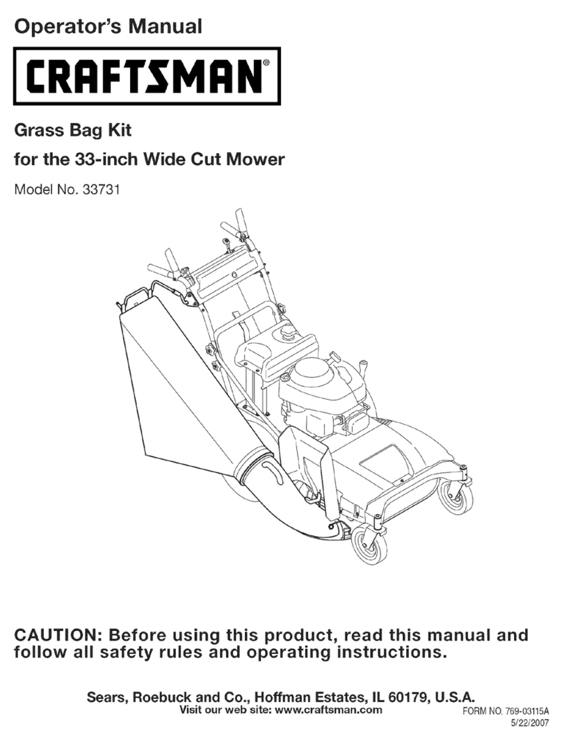 Craftsman 33731 Operator's manual