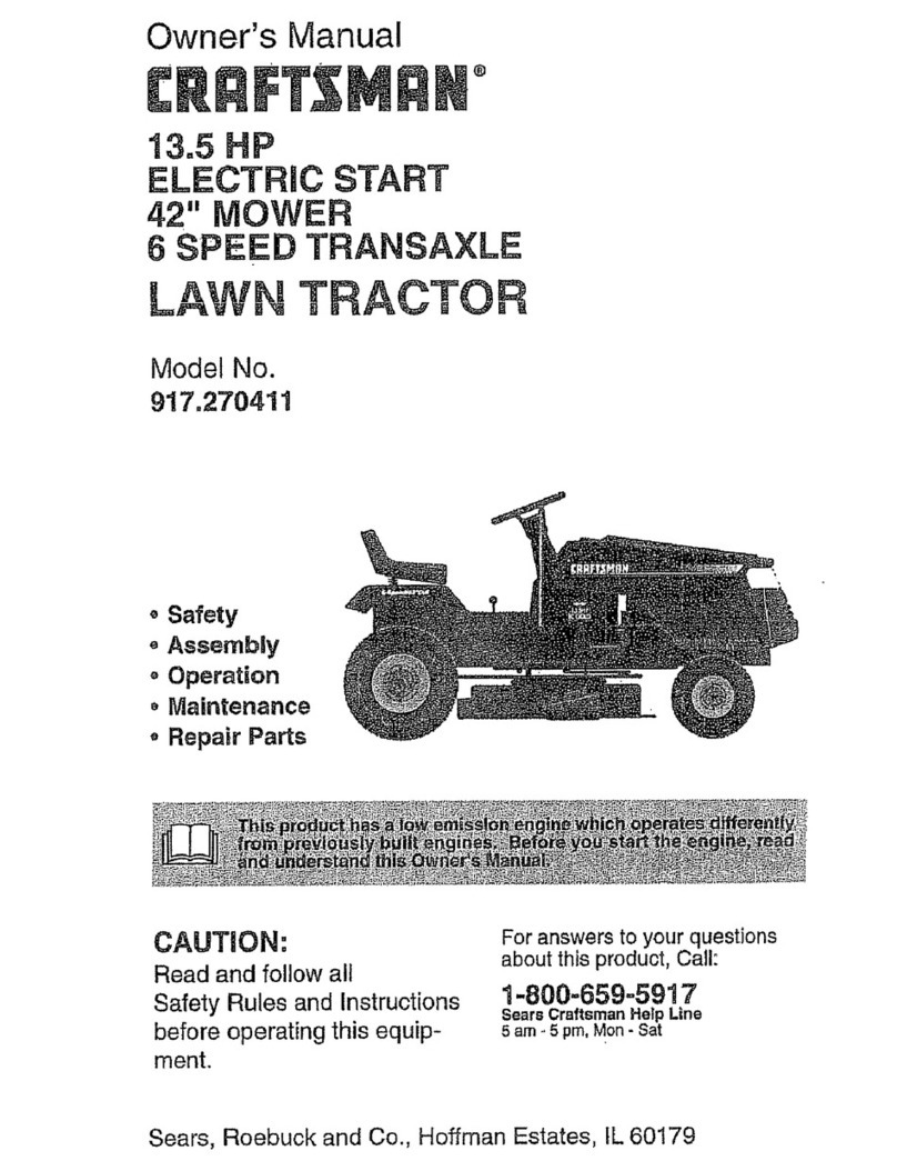 Craftsman 917.270411 owner's manual