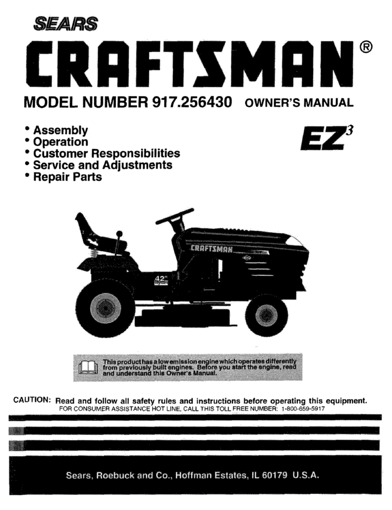 Craftsman EZ3 917.256430 User manual