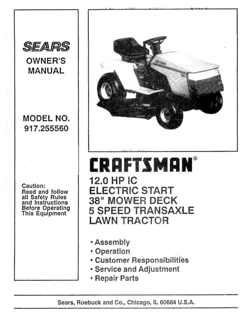 Craftsman 917.255560 User manual