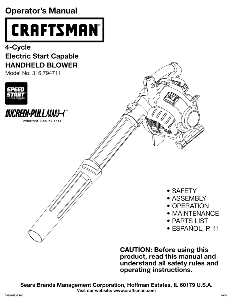 Craftsman INCREDI-PULL 316.794711 Operator's manual
