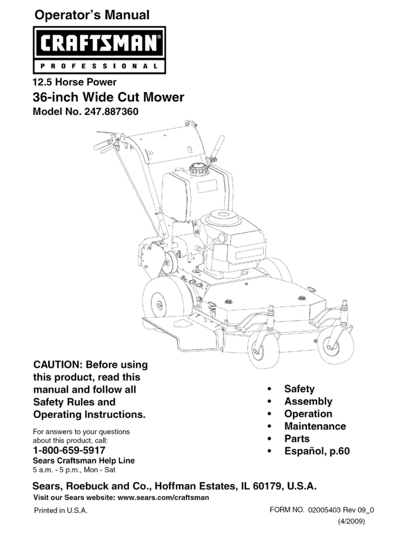 Craftsman 247.887360 User manual