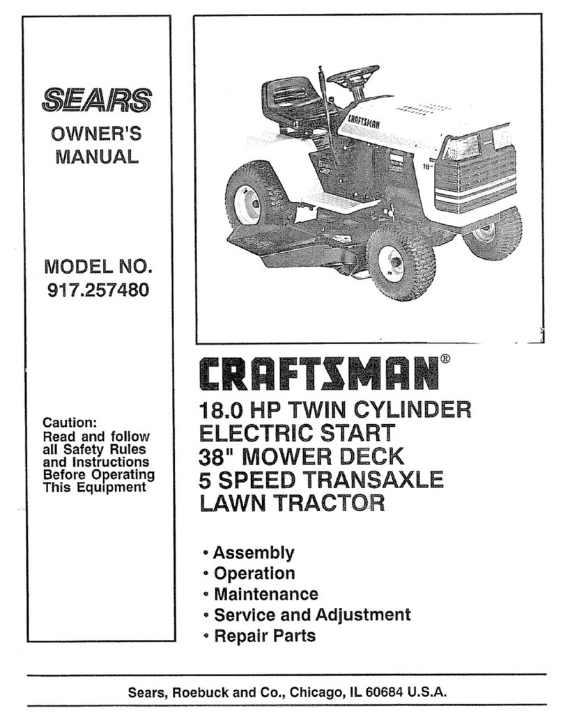 Craftsman 917.257480 User manual