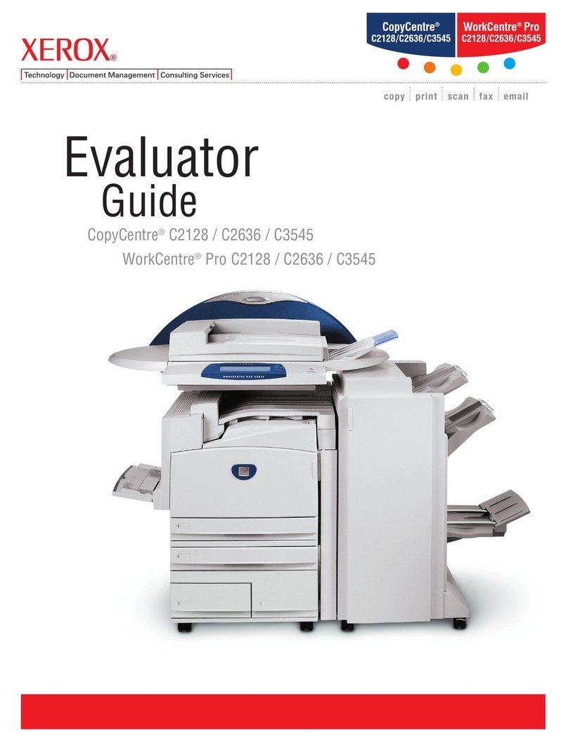 Xerox CopyCentre C2128 User manual
