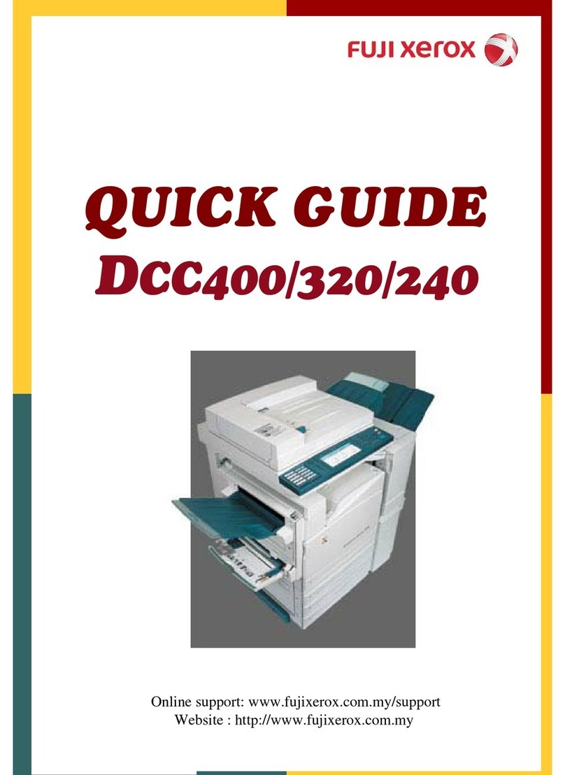 Xerox Dcc320 User manual