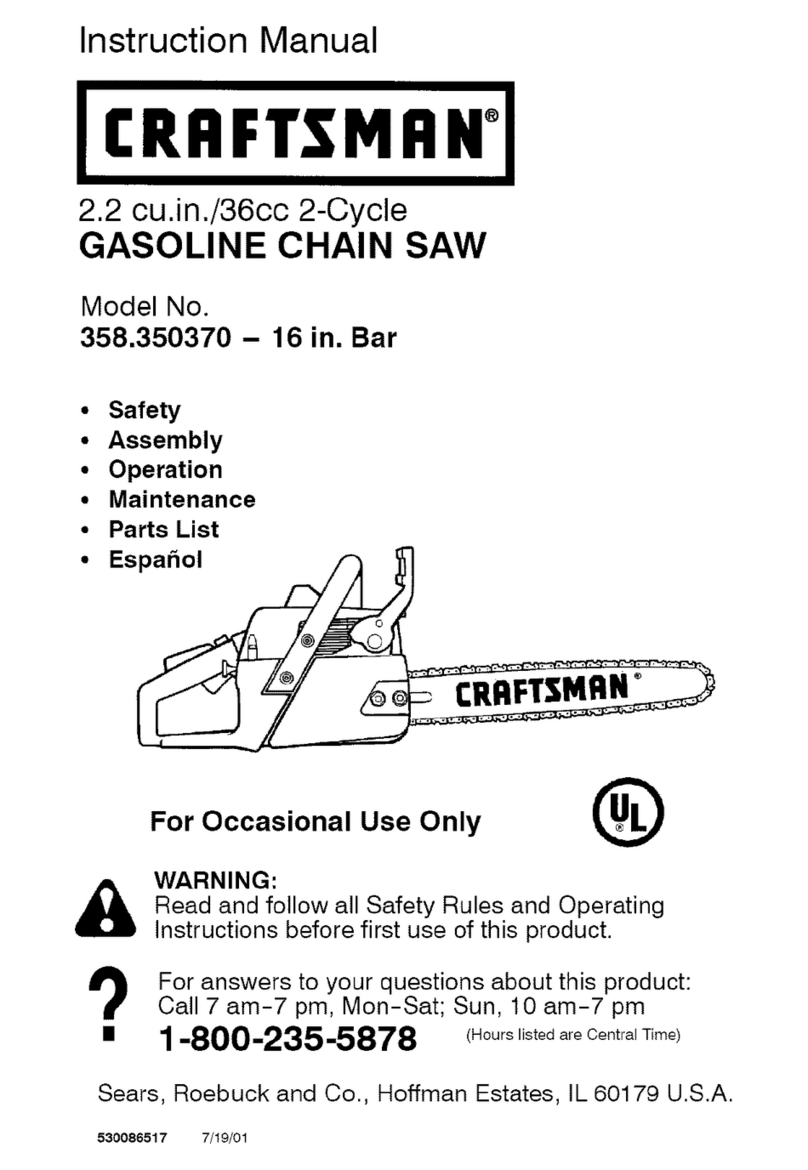 Craftsman 358.350370 User manual