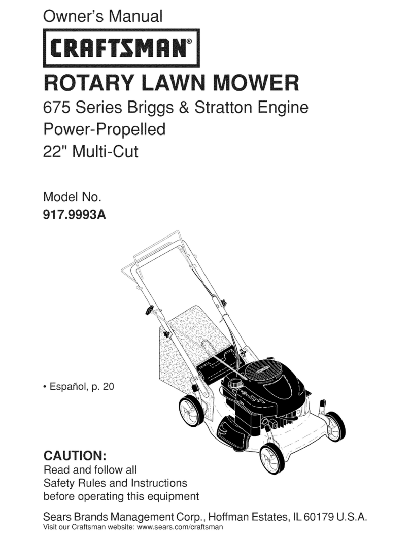 Craftsman 917.9993A User manual