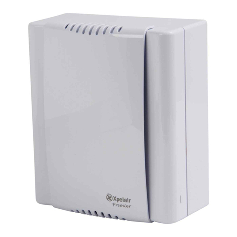 Xpelair Premier CF20T and User manual