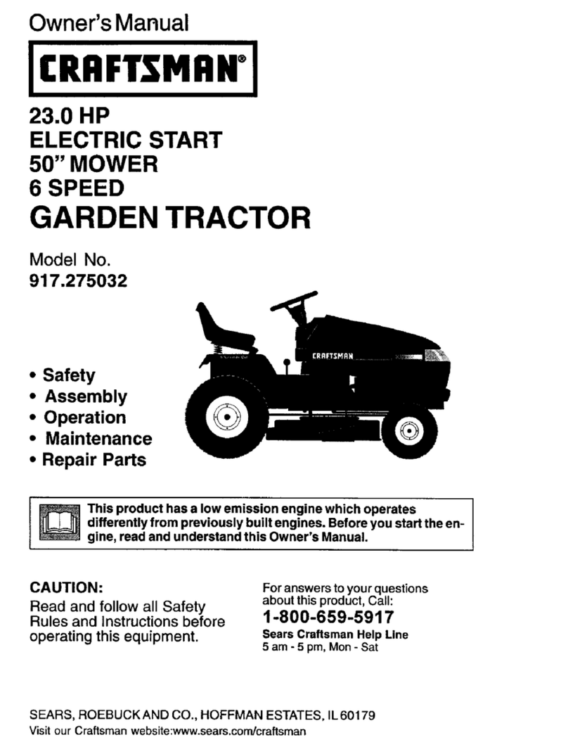 Craftsman 917.275032 owner's manual
