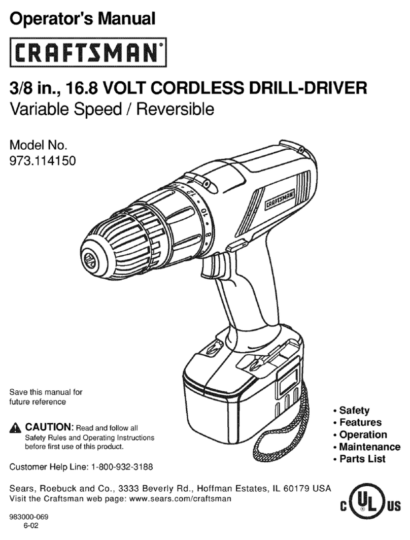 Craftsman 973.114150 User manual