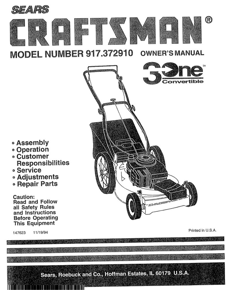 Craftsman 3One 917.372910 User manual