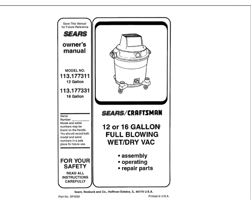 Craftsman 113.177311 owner's manual