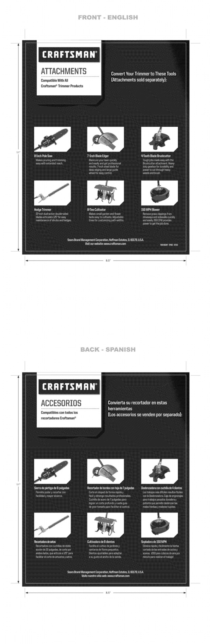 Craftsman Trimmer Products Attachments