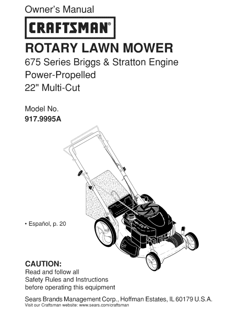 Craftsman 917.9995A owner's manual