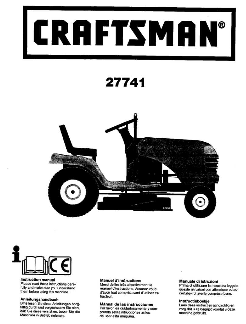 Craftsman 27741 User manual