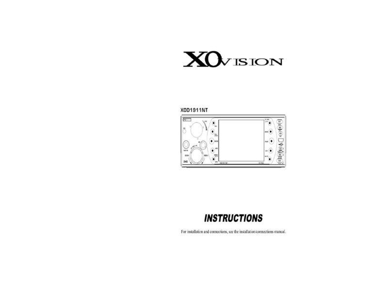 XO Vision X00191NT instructions
