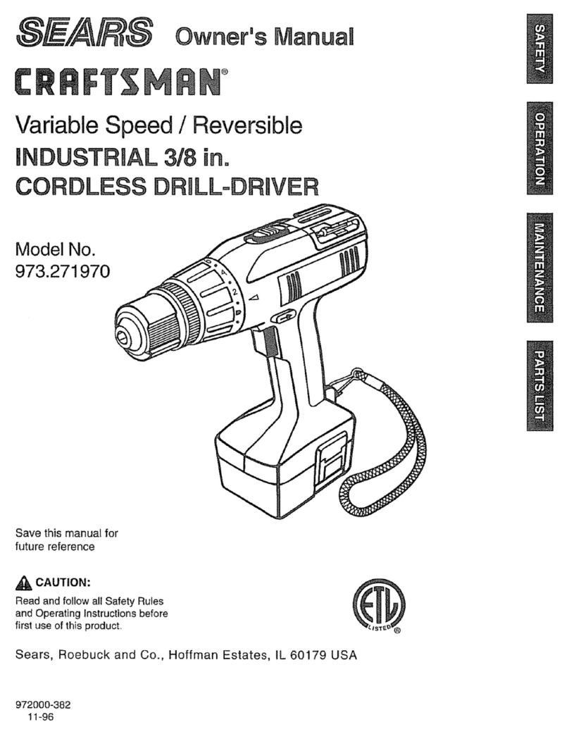 Craftsman 973.271970 User manual