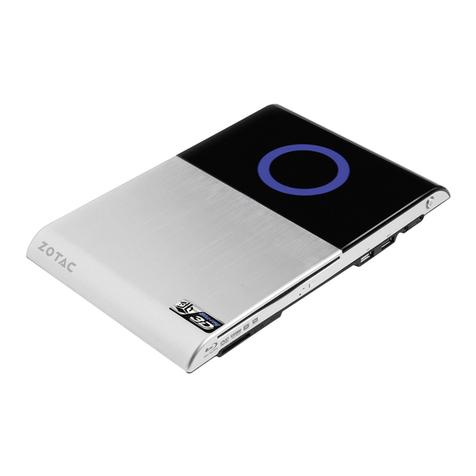 Zotac ZBOX ID36BR3D User manual