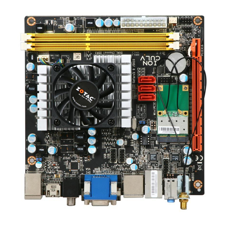 Zotac IONITX-N series User manual