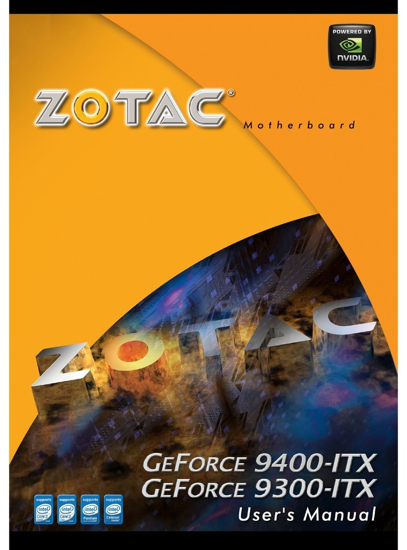 Zotac GeForce 9300-ITX User manual