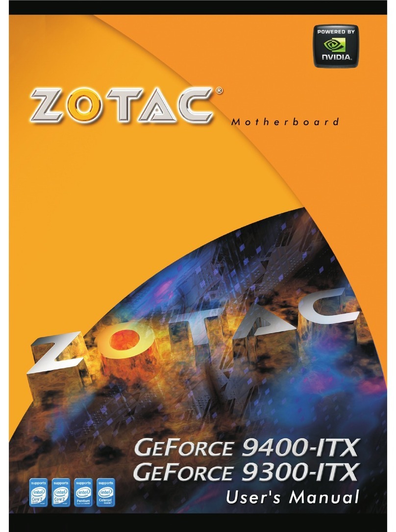 Zotac GeForce 9300-ITX User manual