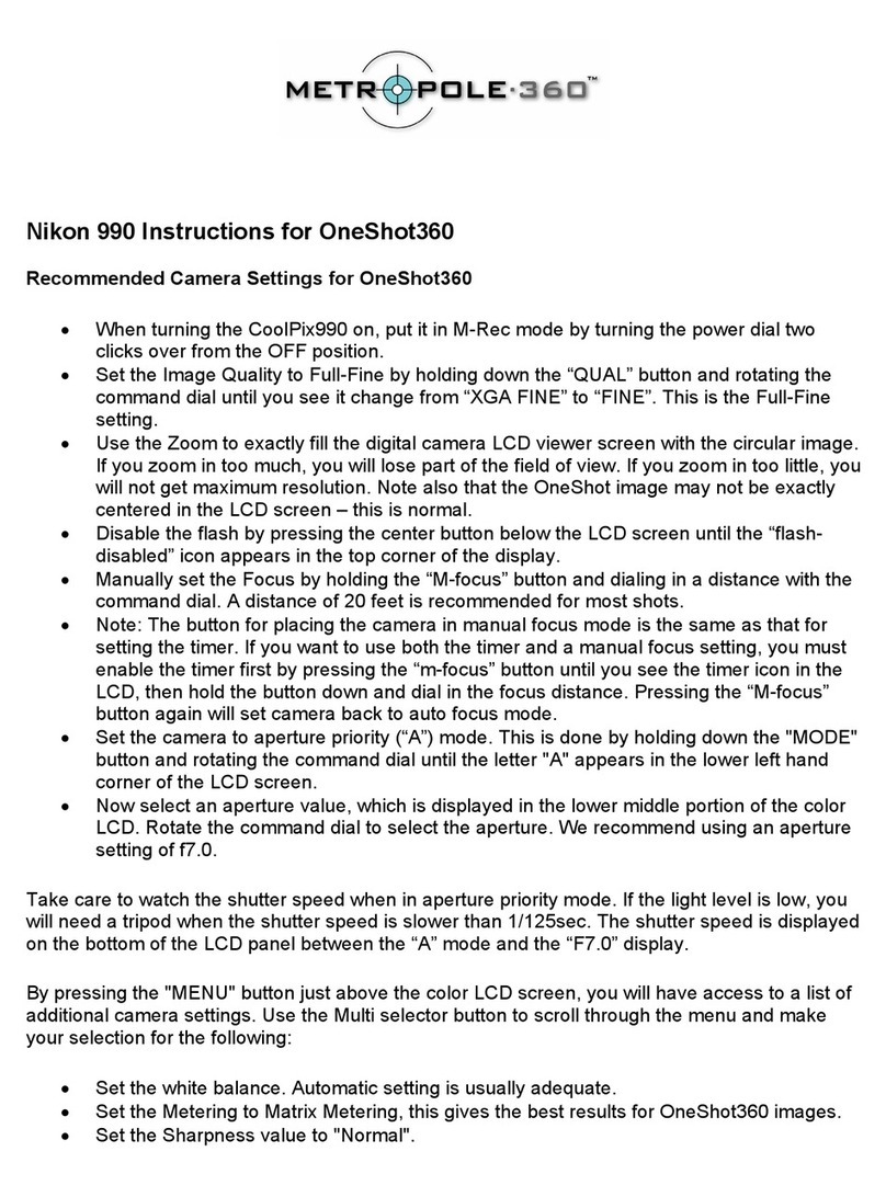 Nikon Coolpix 990 Operating manual