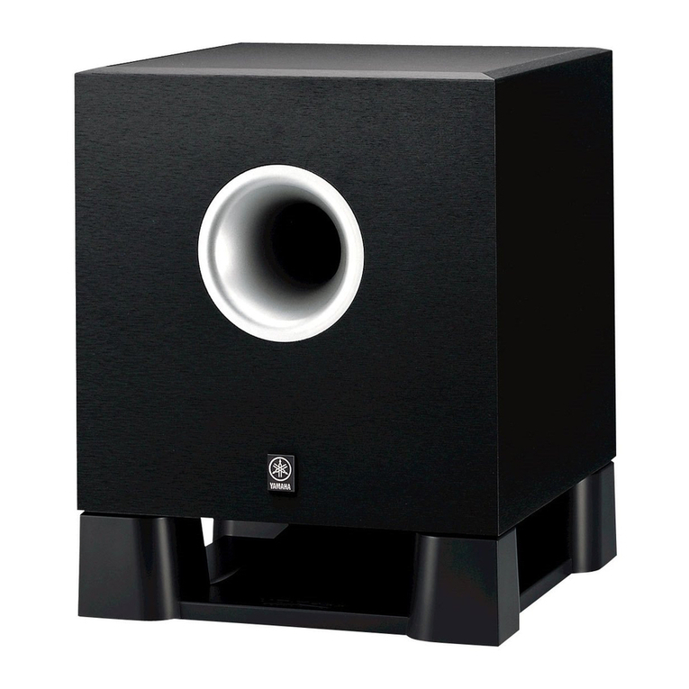Yamaha YST-SW011 User manual