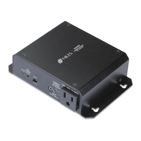 Niles CS12V installation guide