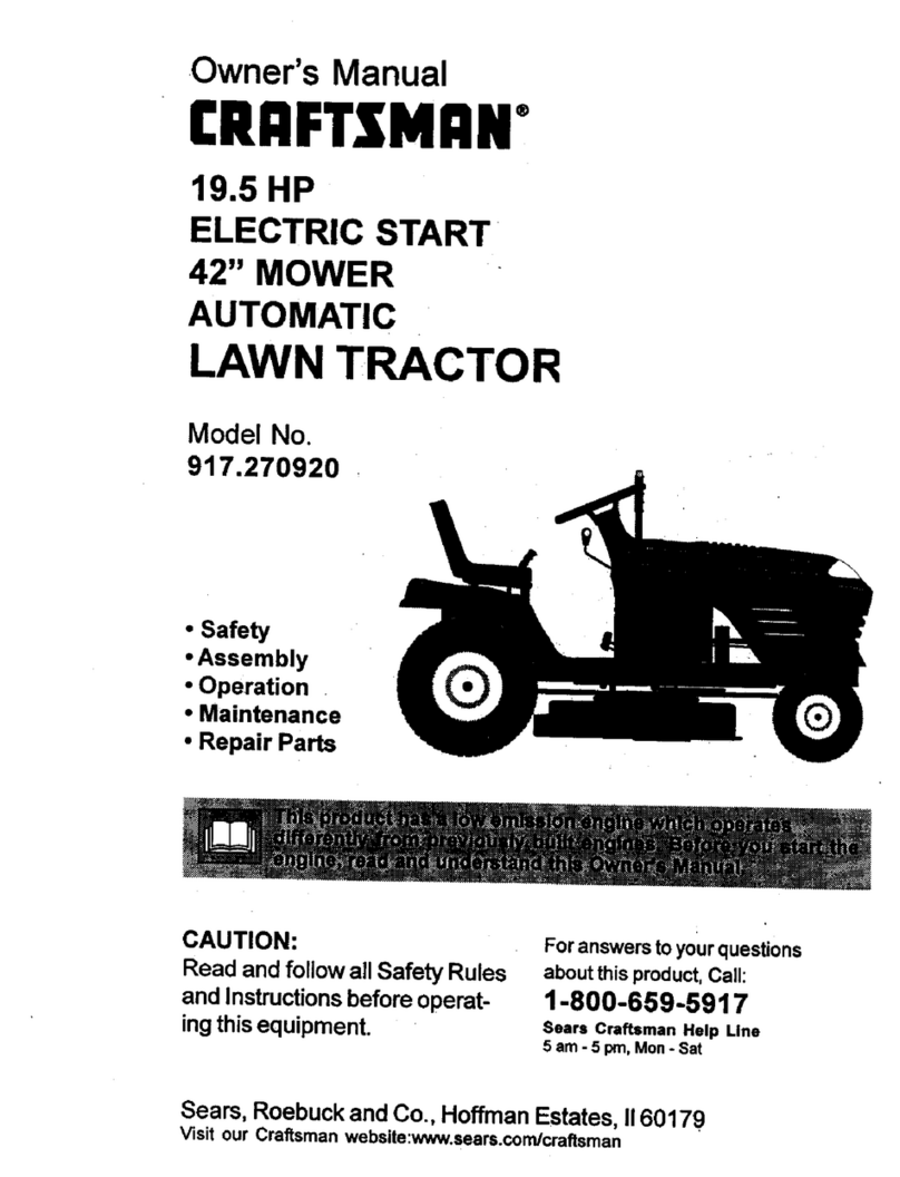 Craftsman 917.270920 User manual