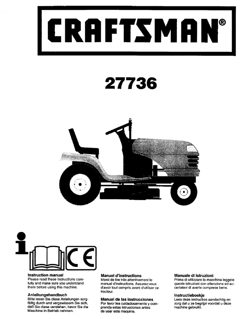 Craftsman 27736 instruction manual