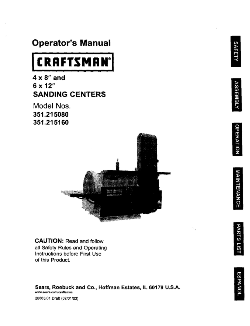 Craftsman 351.215080 User manual