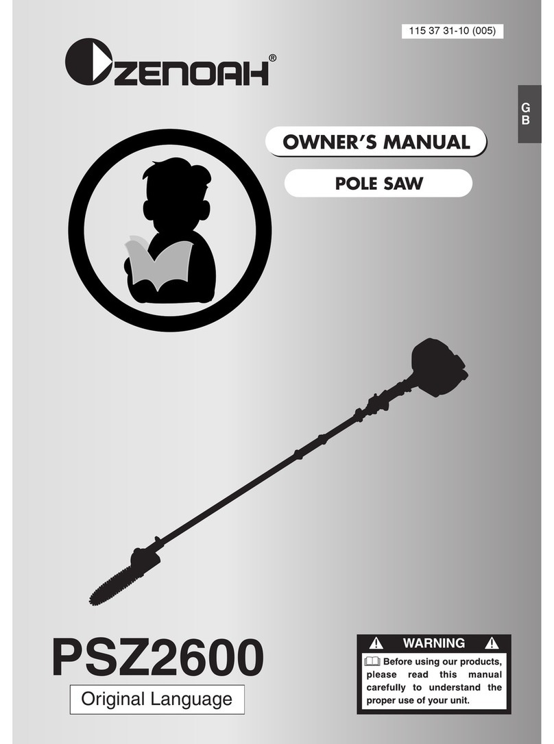 Zenoah PSZ2600 User manual