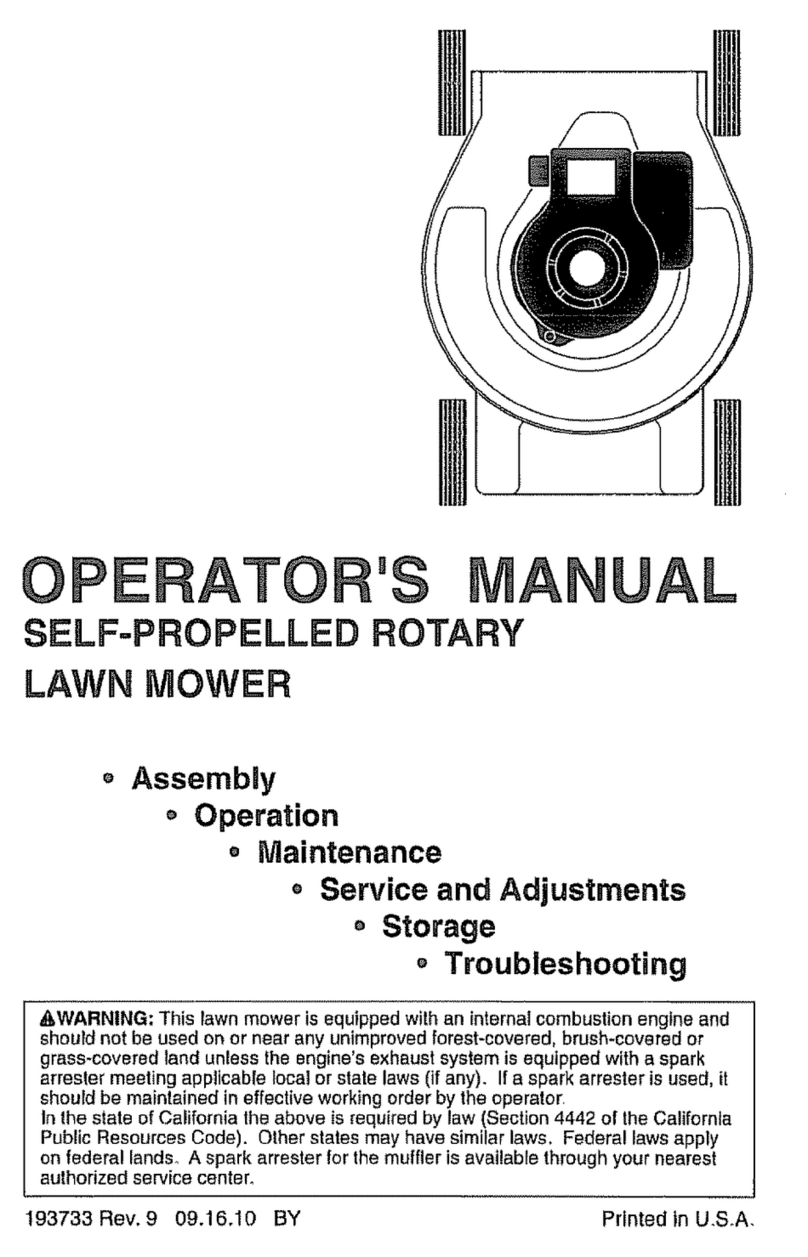 Craftsman Lawn Mower User manual