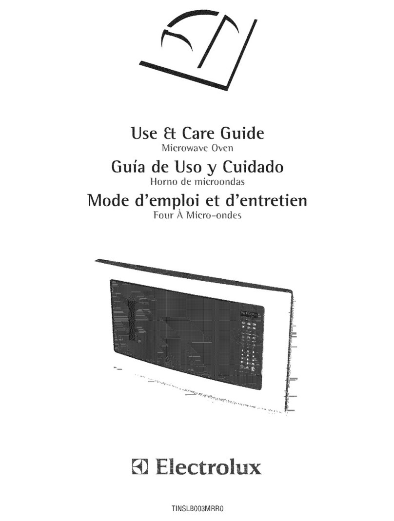 Electrolux TINSLB003MRR0 User manual Electrolux TINSLB003MRR0 User manual