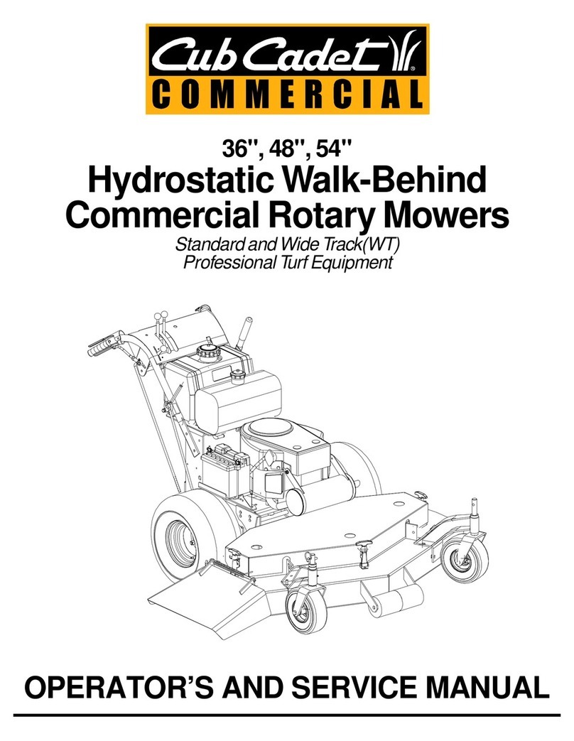 Cub Cadet Commercial 1536H Operating manual