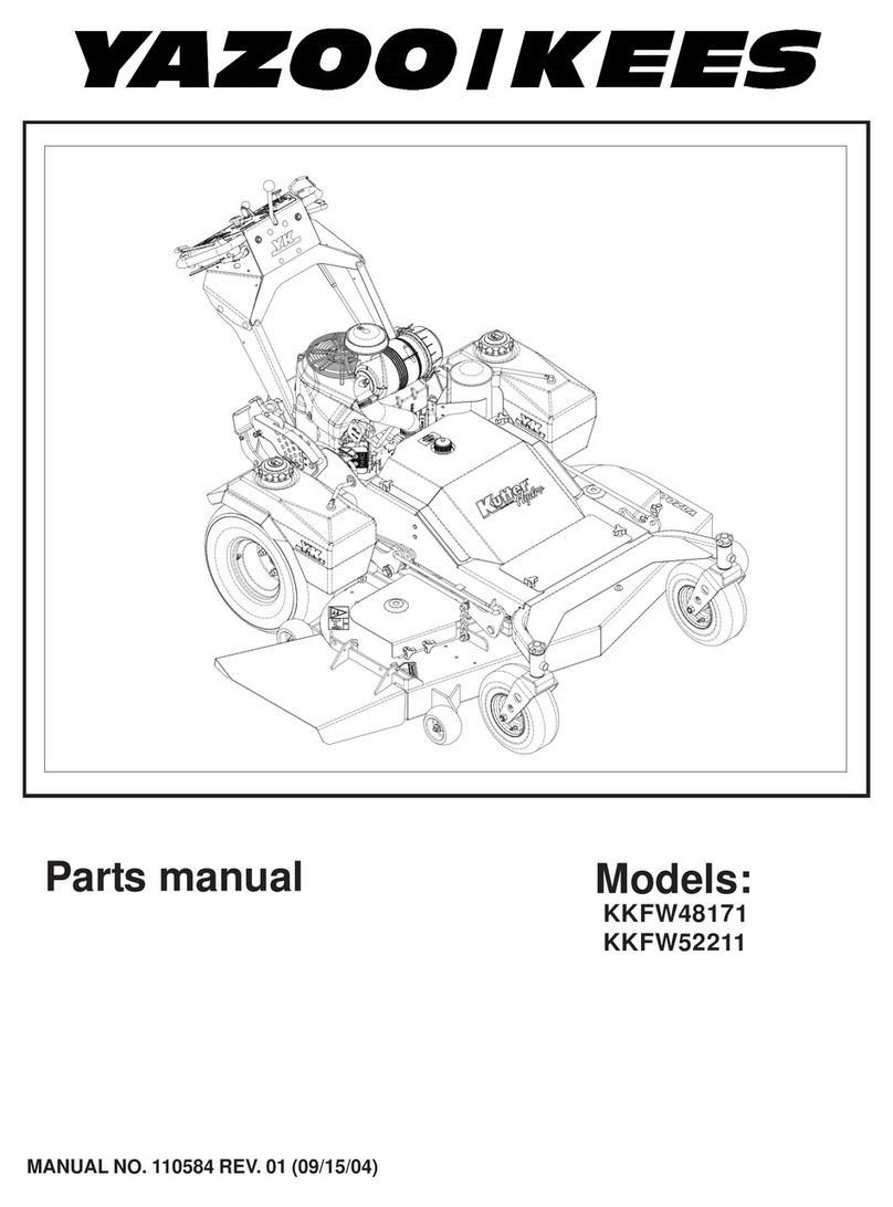 Yazoo/Kees KKFW48171 parts manual