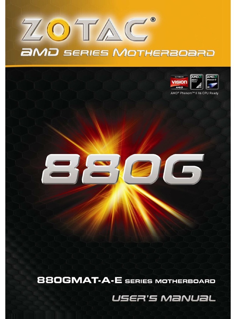 Zotac 880G User manual