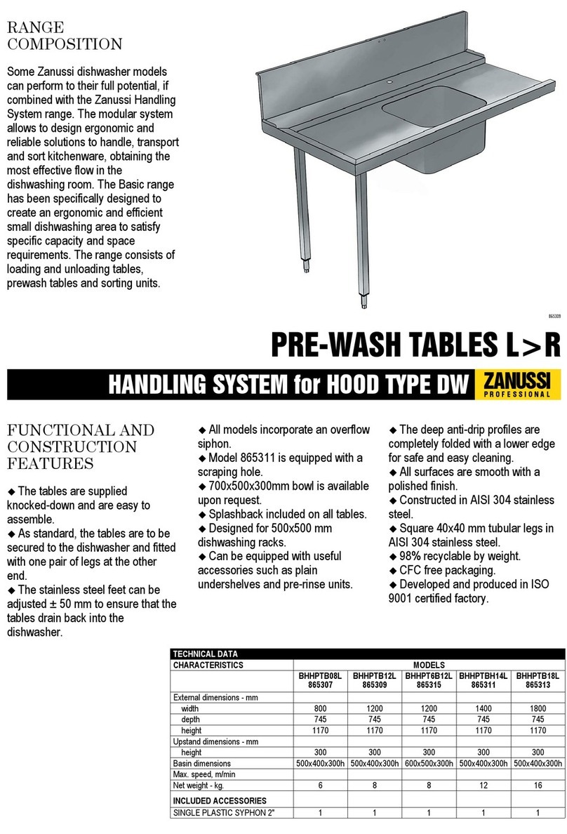 Zanussi BHHPTB08L 865307 User manual