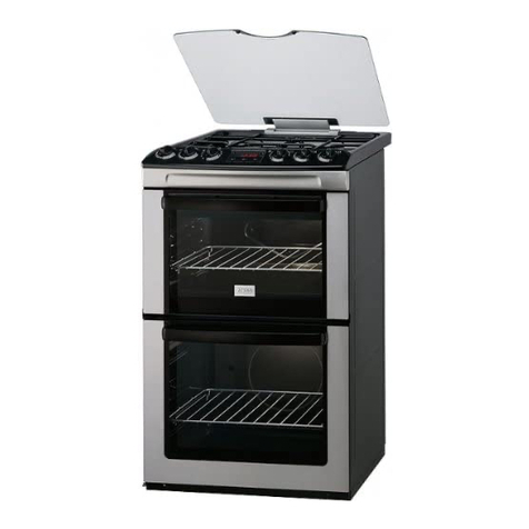 Zanussi ZCG551 User manual