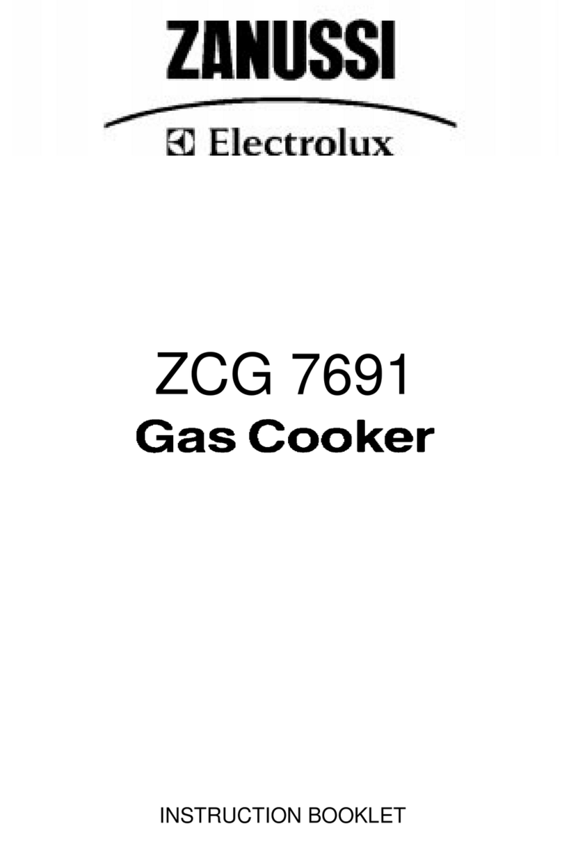 Zanussi ZCG 7691 User manual