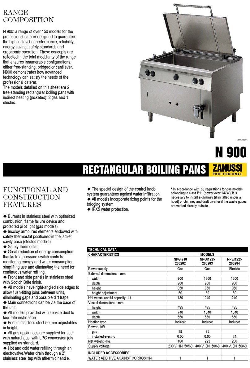 Zanussi N 900 200283 User manual