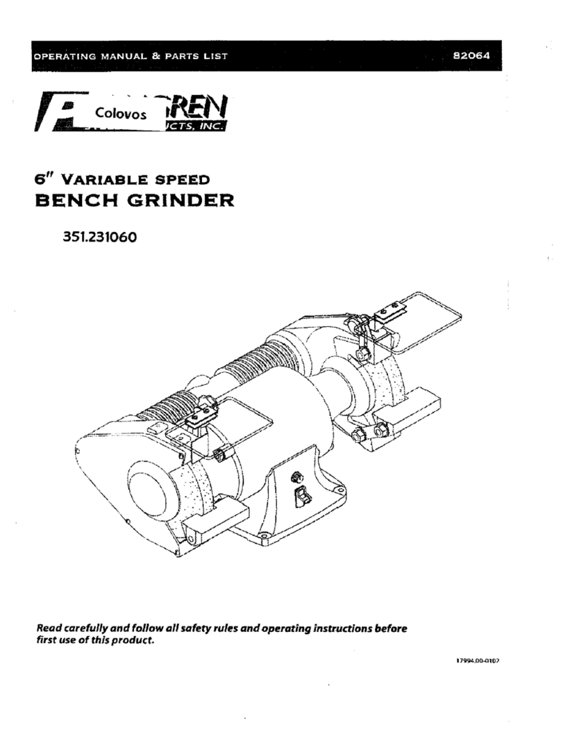 Craftsman Colovos 351.231060 User manual