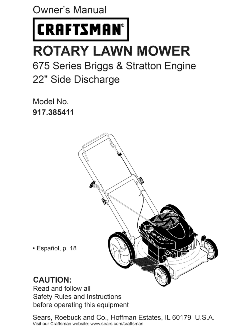 Craftsman 917.385411 owner's manual