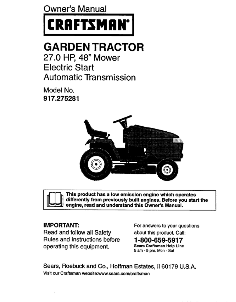 Craftsman 917.275281 User manual