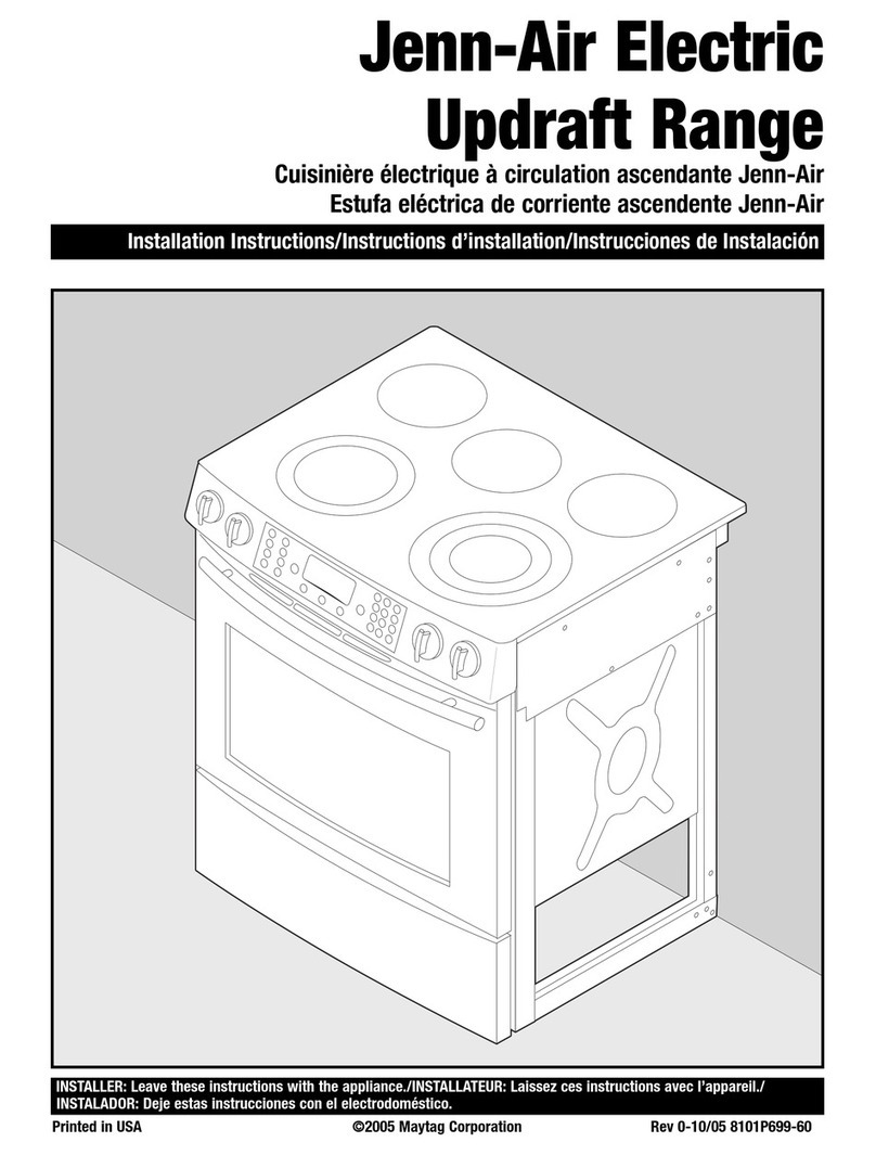 Jenn-Air JES8750BAB User manual