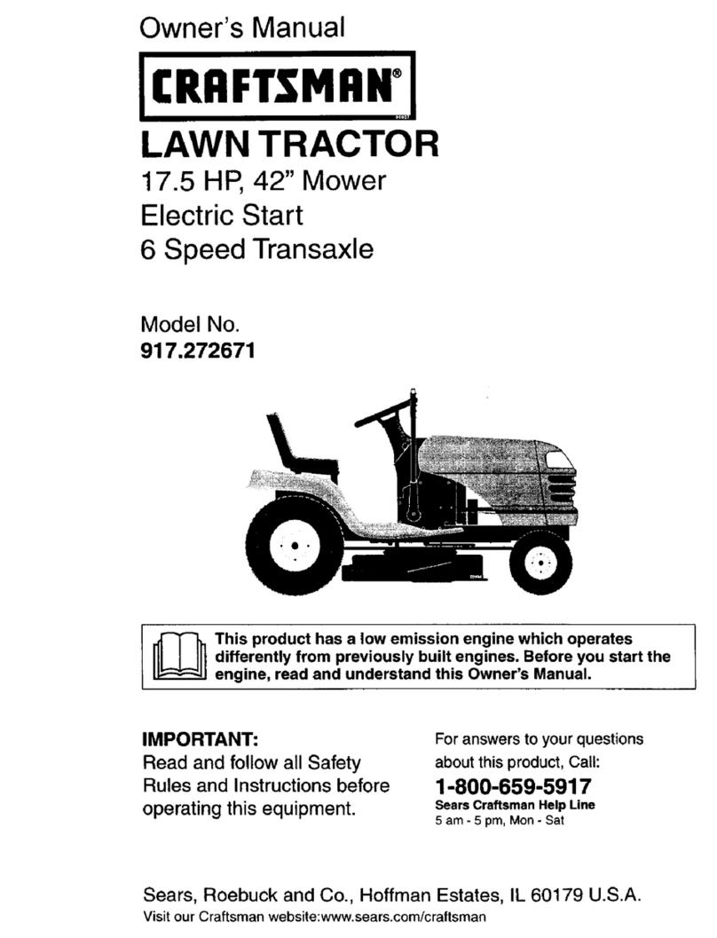 Craftsman 917.272671 User manual
