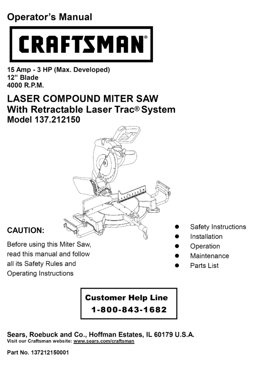 Craftsman 137.212150 User manual