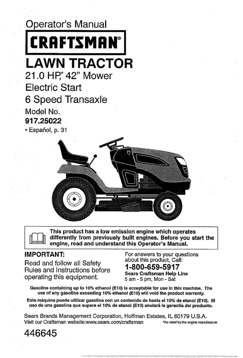 Craftsman 917.25022 Operator's manual