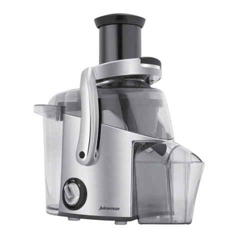 Juiceman Enjoy the Fresh Side of Life JM400 manual
