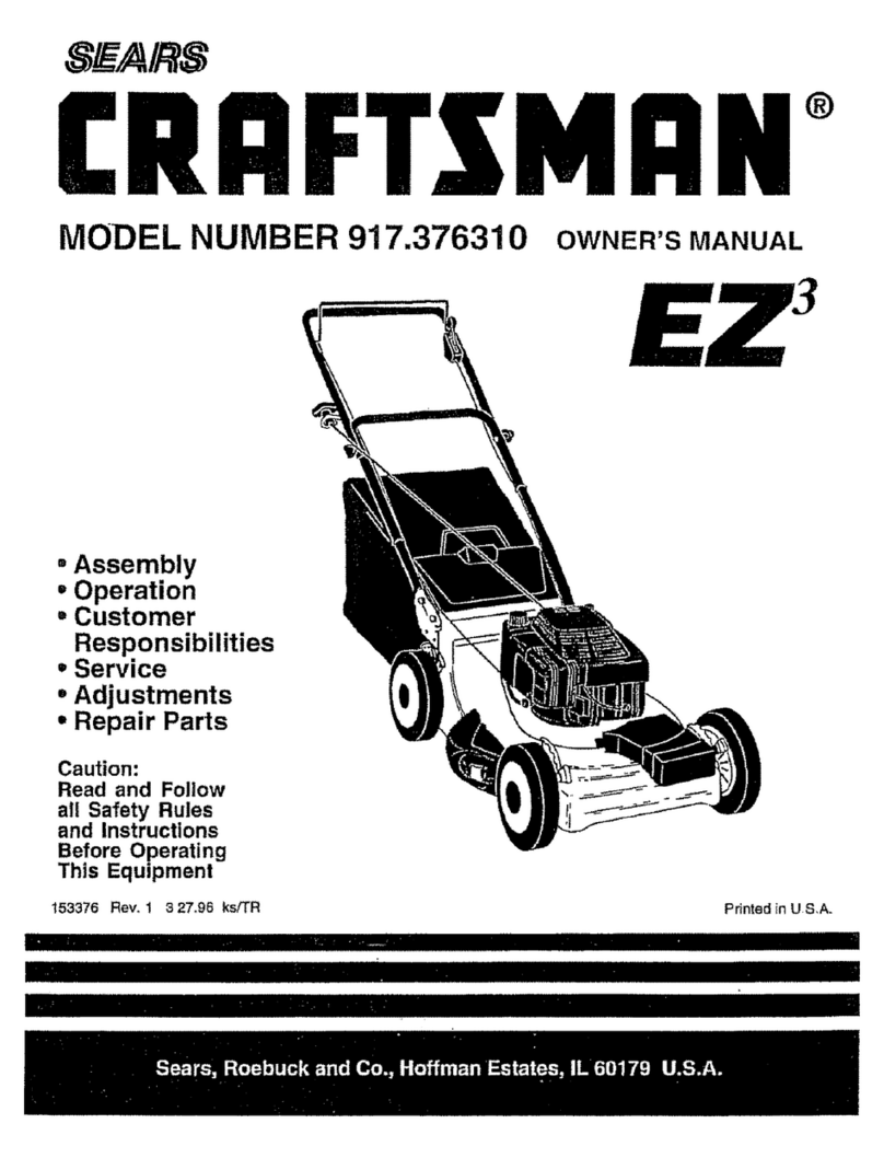 Craftsman EZ3 917.376310 User manual